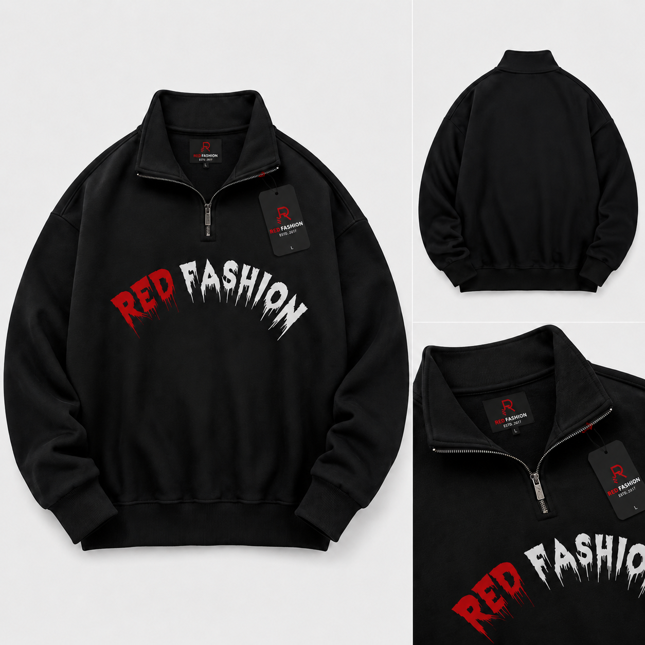 Red Fashion new editorial look